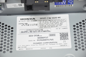 CD-changer, Радио, Магнитофон Honda Accord 16-17 трещины на крутилке