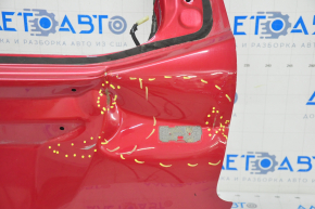 Дверь багажника голая Toyota Prius V 12-17 красный 3R3, вмятины