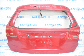 Дверь багажника голая Toyota Prius V 12-17 красный 3R3, вмятины