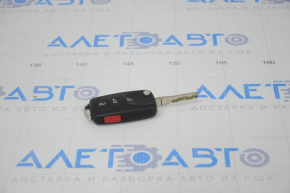 Ключ VW Jetta 11-18 USA 4 кнопки, раскладной, царапины, потерт