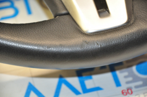 Руль голый Infiniti QX50 19- кожа черн, царапины, потертости