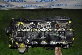 Двигатель BMW X5 E70 11-12 3.0 N55B30A 110k 12-12-12-12-12-12, нет 4 шпилек на выпуск коллекторе, нет 2 шпилек на впуск коллекторе, сломана фишка, сорвана резьба креп подушки