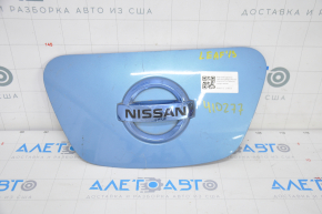 Передня кришка зарядного порту ніс Nissan Leaf 13-17 зі значком, затертий значок