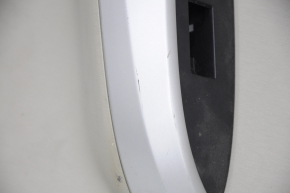 Обшивка двери карточка задняя левая Toyota Prius 30 10-15 беж, с бежевой вставкой тряпка, царапины, под химчистку, проженная