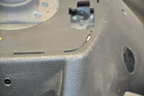 Руль голый Kia Optima 12-13 резина черн, потертости на пластике и резине