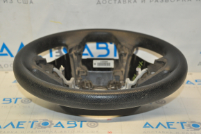 Руль голый Honda Accord 13-17 резина черн, мелкие царапины на пластике
