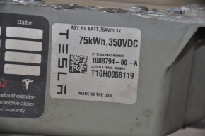 Аккумуляторная батарея ВВБ в сборе Tesla Model S 16-20 рест 75kWh 10к