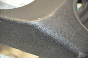 Руль голый Toyota Highlander 08-13 кожа черн, царапины на коже и пластике