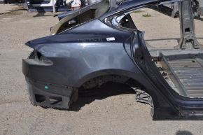 Чверть крило задня права Tesla Model S 12-20 на кузові, фільонка алюміній, графіт