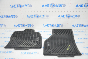 Комплект ковриков салона Audi A3 8V 15-20 резина, черный