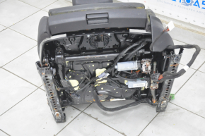 Водительское сидение Audi A3 8V 15-20 4d, 5d, без airbag, кожа, электро, черное, не работают моторчики, топляк
