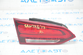 Фонарь внутренний крышка багажника левый Hyundai Santa FE Sport 17-18 рест галоген