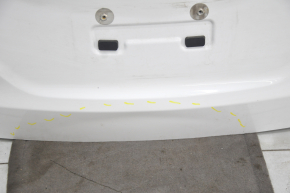 Двері багажника голі зі склом Hyundai Santa FE Sport 17-18 рест, білий SWP, прим'ята
