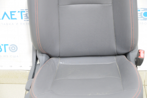 Пассажирское сидение Chevrolet Bolt 17- с airbag, кожа темно-серая, механич, подогрев, тоопляк под химч