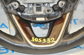 Руль голый Lincoln MKZ 13-20 кожа черн, потерт