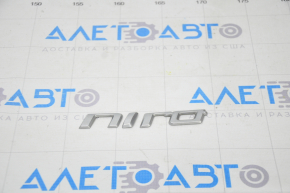 Эмблема надпись NIRO двери багажника Kia Niro 17-22