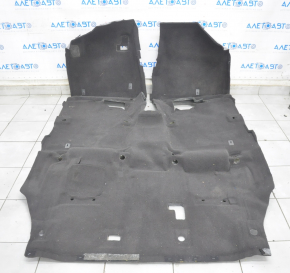 Покриття підлоги Hyundai Santa FE Sport 13-18 темно-коричневе, під чищення