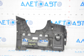 Накладка колени водителя под srs airbag Ford Focus mk3 13-18 черная, слом креп