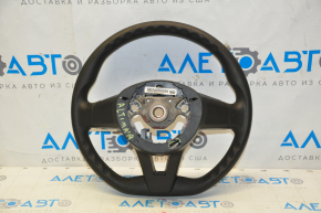 Руль голый Nissan Altima 19- резина черн, тычки, сломано крепление