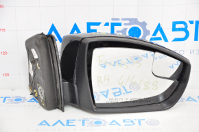 Зеркало боковое правое Ford Focus mk3 15-18 рест usa 7 пинов, поворотник, черное