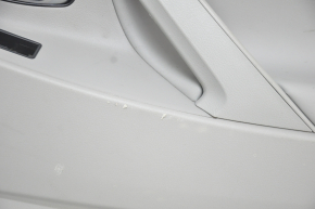 Обшивка двери карточка задняя правая Toyota Camry v40 серая кожа, царапины