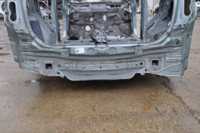 Задняя панель Toyota Prius V 12-17 на кузове, зеленая