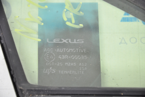 Стекло двери треугольник переднее правое Lexus NX200t NX300 NX300h 15-21
