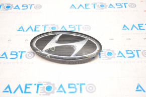 Эмблема решетки радиатора grill Hyundai Sonata 20- под радар, песок