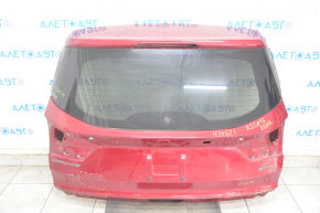 Дверь багажника голая со стеклом Ford Escape MK3 17-19 рест, красный RR, примята