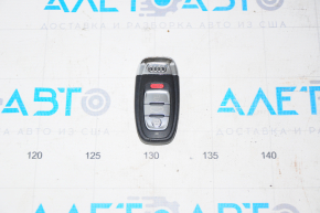 Ключ Audi Q5 8R 09-17 тип1, smart, 4 кнопки, подряпини, потертий хром