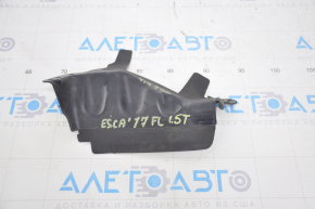 Дефлектор радиатора нижний левый Ford Escape MK3 17-19 рест 1.5T 2.0T сломано крепление