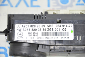 Управление климат-контролем перед Mercedes W164 ML X164 GL W251 R