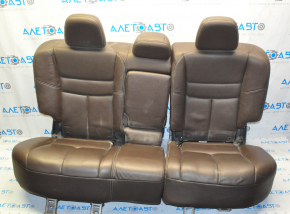 Задний ряд сидений 2 ряд Nissan Murano z52 15- кожа корич, царапина, потертости