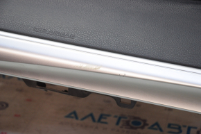 Торпедо передняя панель без AIRBAG Toyota Camry v50 12-14 usa голая, черн, хром вставка, прижата, царапины