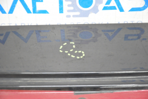 Дверь багажника голая со стеклом Jeep Compass 17- красный PRM, тычки