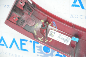 Накладка дверей багажника Jeep Compass 17- під склом, надлом кріп