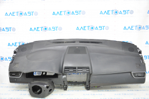 Торпедо передня панель без AIRBAG Toyota Camry v55 15-17 usa чорна, потерта