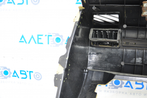Торпедо передня панель без AIRBAG Dodge Challenger 09-14 дорест, чорний, злам кріп, тріснута