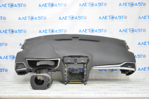 Торпедо передня панель без AIRBAG Ford Fusion mk5 13-20 чорна, злам креп
