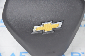 Подушка безопасности airbag в руль водительская Chevrolet Volt 16- черн, царапины на хроме