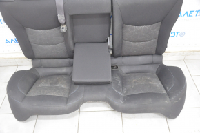 Задний ряд сидений 2 ряд Chevrolet Volt 16- тряпка черн, синяя строчка, под химч, надрыв