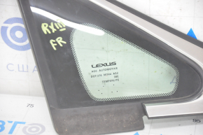 Форточка глухое стекло передняя правая Lexus RX350 RX450h 10-15 хром
