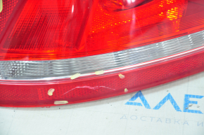 Ліхтар зовнішній крило лівий VW Passat b7 12-15 USA тріснута