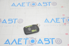 Ключ smart key Lexus RX350 RX450h 10-15 4 кнопки, потертий