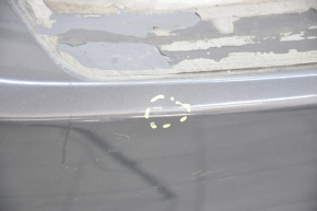 Бампер задний голый Lexus RX350 RX450h 10-15 графит, под парктроники, тычки, прижат, трещина в креплении