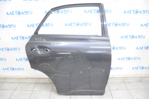 Дверь голая задняя правая Lexus RX350 RX450h 10-15 графит 1G0, примята, тычки