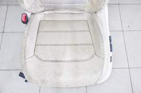 Сидіння водія VW Passat b7 12-15 USA без airbag, шкіра беж, електро, під хімчистку