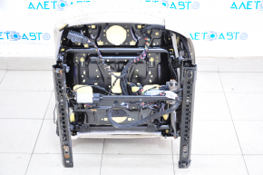 Водительское сидение VW Passat b7 12-15 USA без airbag, кожа беж, электро, под химчистку