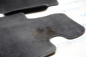 Комплект килимків салону BMW 3 F30 12-19 ганчірка чорна, під хімчистку