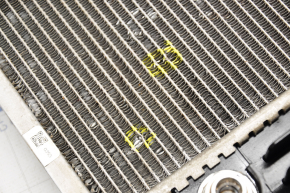 Радиатор охлаждения вода Cadillac CTS 14- 2.0T 3.6 замяты, пробиты соты, течет